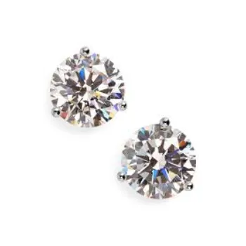 Ethnic Indian Wear Exports White Gold Earring