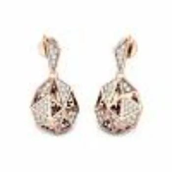  Corrosion Proof White Gold Earring