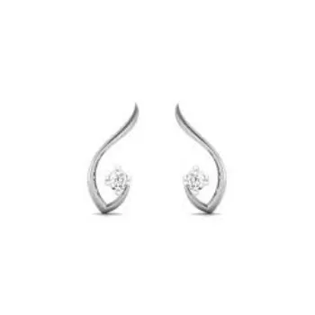 Pinkcity Export White Gold Earring