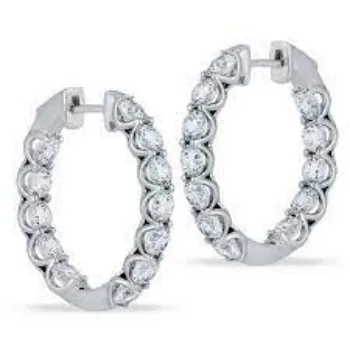 Swades White Gold Earring