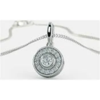  Corrosion Proof White Gold pendant