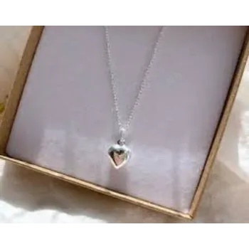 Shiny White Gold Pendant