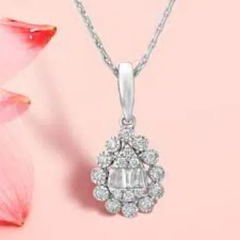 Sun Expo White Gold pendant