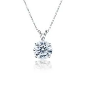 Ethnic Indian Wear Exports White Gold pendant