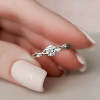 Much more White White Gold Ring