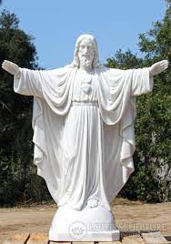White Marble Statue