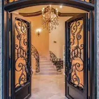 Multicolor Wrought Iron Door, For Home and office use