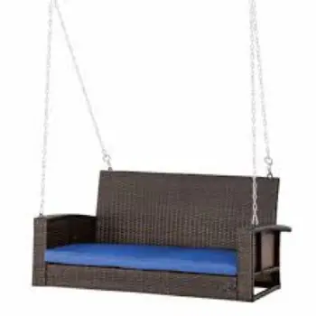 Attractive Designs Wicker Porch Swing