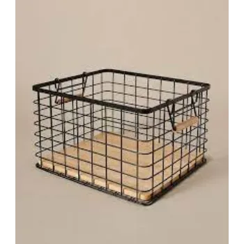 Wire Basket Black Color