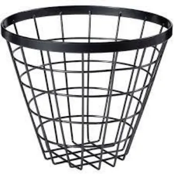 Wire Basket Black  Color