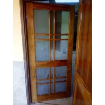 Polished Wired Door