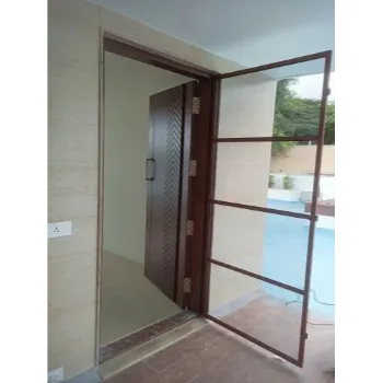 Coated Wired Door