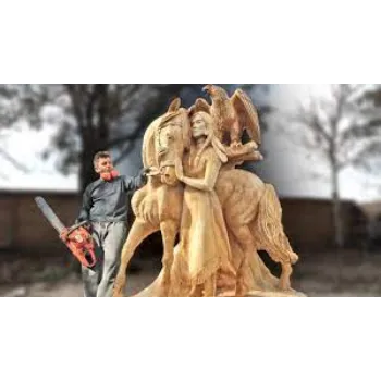 Sancheti Graphitech Services Pvt. Ltd Wood Sculpture