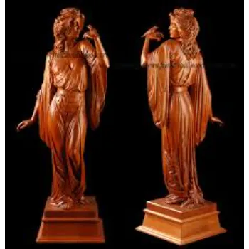 Women Wood Sculpture 