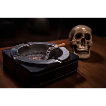 Antique Wooden Ashtray