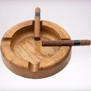  Hard Wooden Ashtray