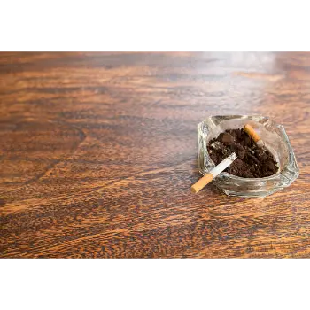 Fine Finished Wooden Ashtray
