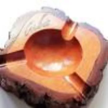 Polished Wooden Ashtray