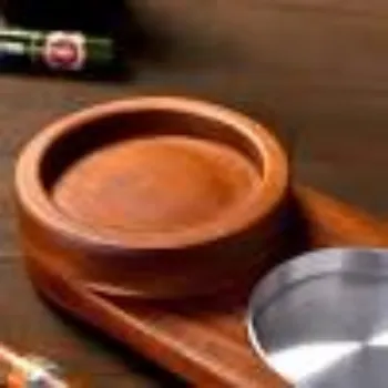 AGARWAL PLASTIC WORKS Wooden Ashtray