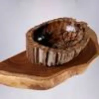 Polished  Wooden Ashtray