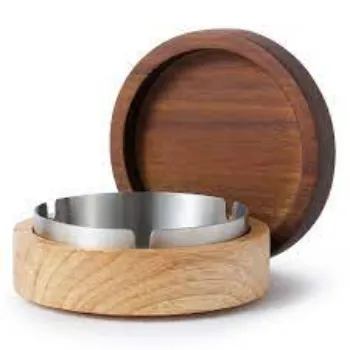 Solid Wooden Ashtray