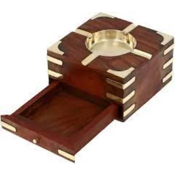 Polished Wooden Ashtray