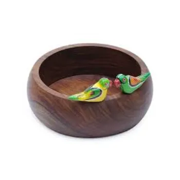 Mintage Wooden Bowl