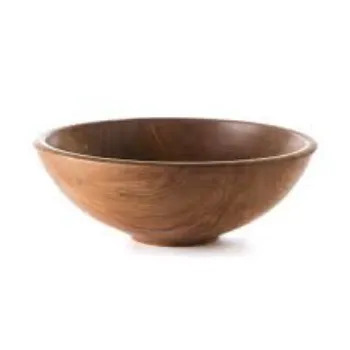 Brown Wooden Bowl