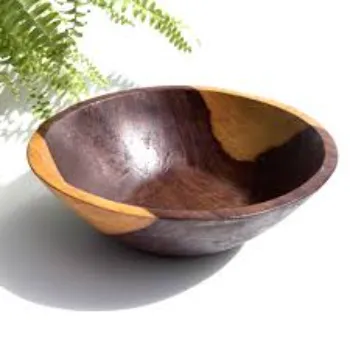 Om Shivam Wooden Bowl