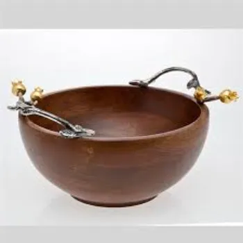 Attractive Pattern Wooden Bowl