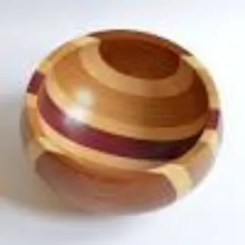 Shiv Rudraksh Wooden Bowl