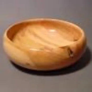 Pooja Craft & Embroidary Wooden Bowl