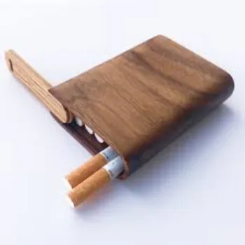 Ganpati Wooden Cigarette Holder