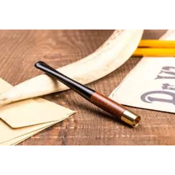 S M Wooden Cigarette Holder