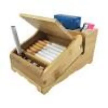 Polished Wooden Cigarette Holder