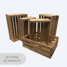   Perfect Shape Wooden Crates