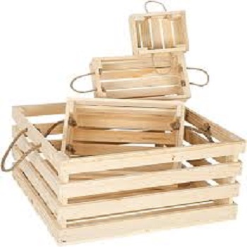 Rectangle Wooden Crates
