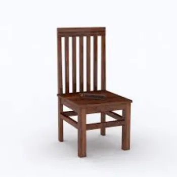 Polished Wooden Dining Chair
