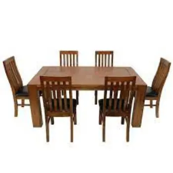 Easy To Place Wooden Dining Table