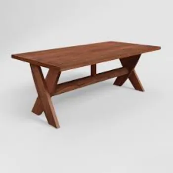 Easy To Place Wooden Dining Table