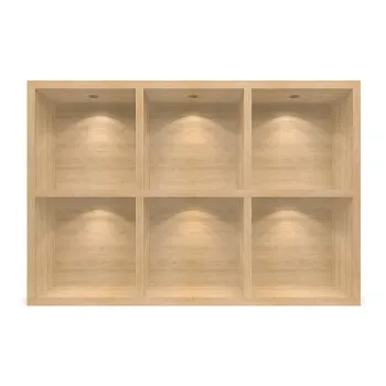 Plain Wooden Display Stand