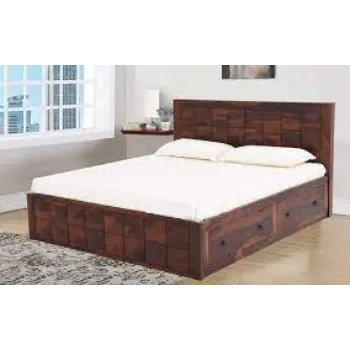 Comfortable Wrought Iron Double Bed