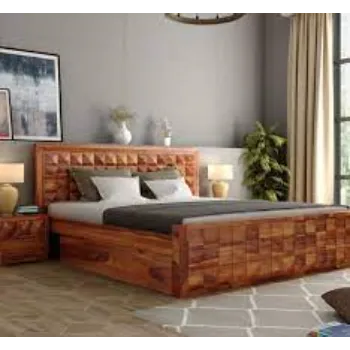 Great Strength Wooden Double Bed