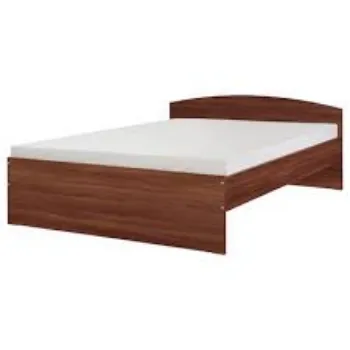 Accurate Dimension Wooden Double Bed