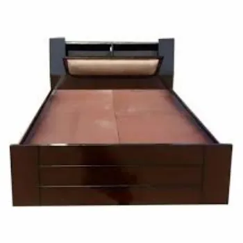 Durable Wooden Double Bed