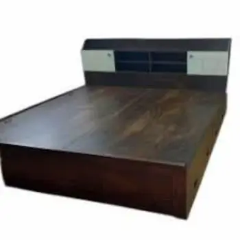 Modern Wooden Double Bed