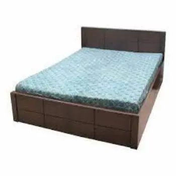 Durable Wooden Double Bed
