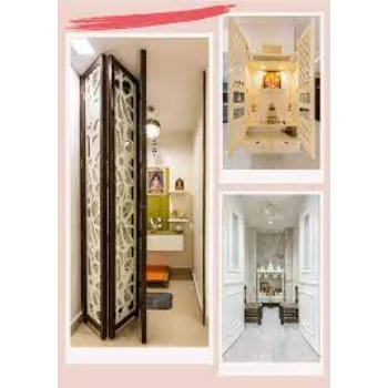 Soft Wooden Glass Door