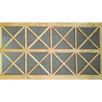 Silence Wooden Glass Door