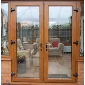 Coated Wooden Glass Door